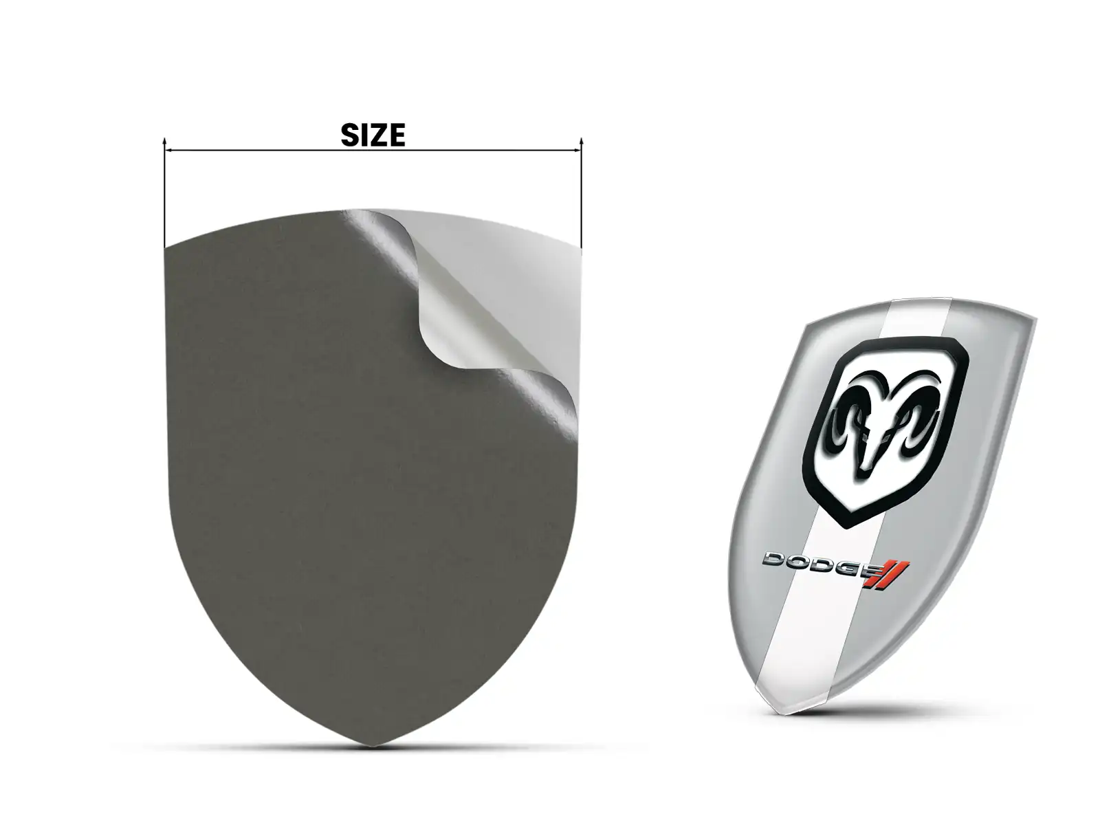Dodge Pegatinas Logo Personalizadas Pro Máximo Diseño Elegante